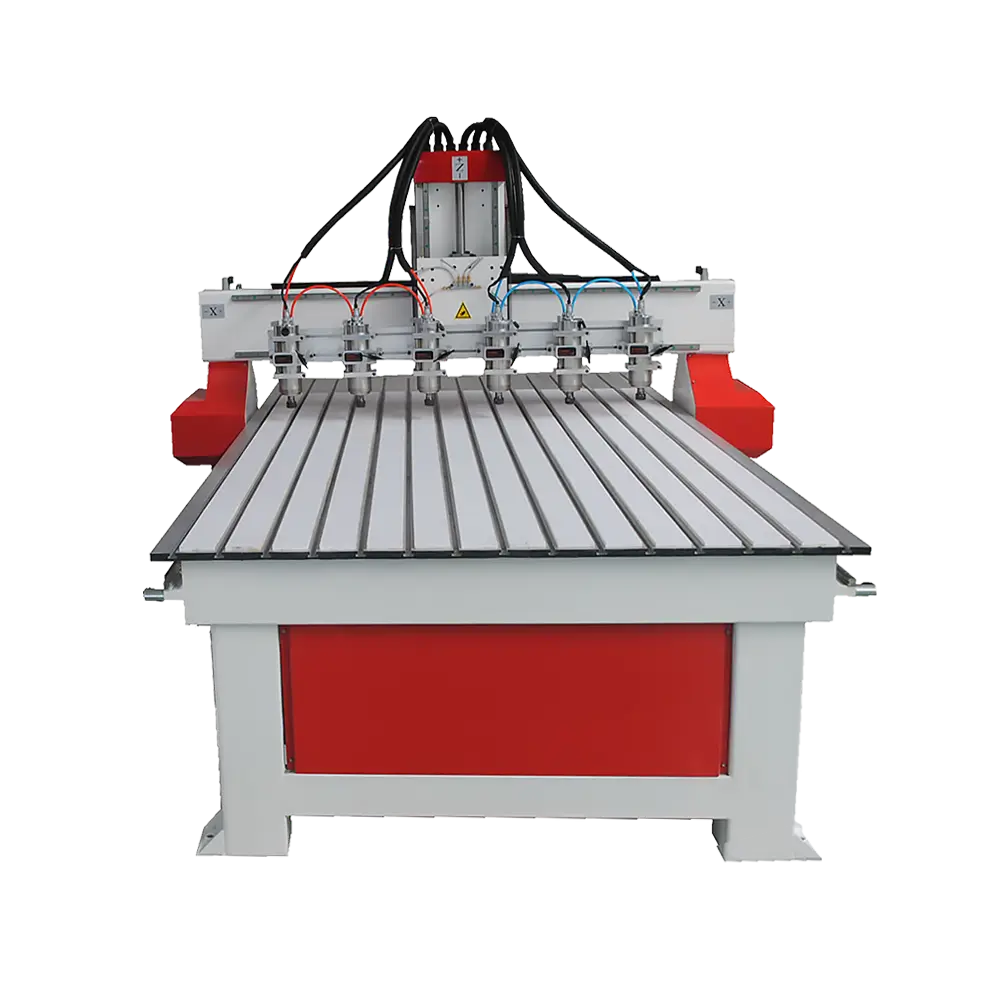 Industrial 6-Head CNC Router 1325 Advertise Machine 3 Industrial 6-Head CNC Router 1325 Advertise Machine