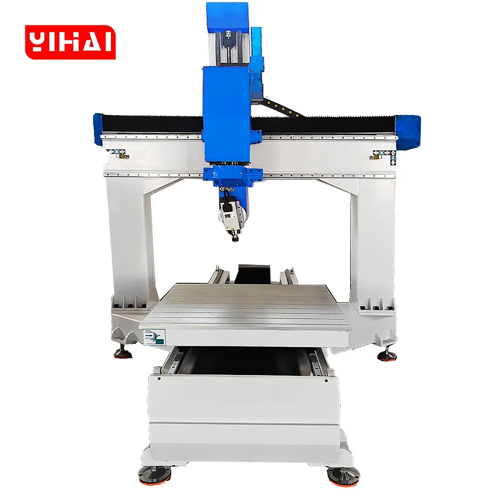 YH 5-Axis CNC Router - 1200x2400mm Wood Engraving Machine