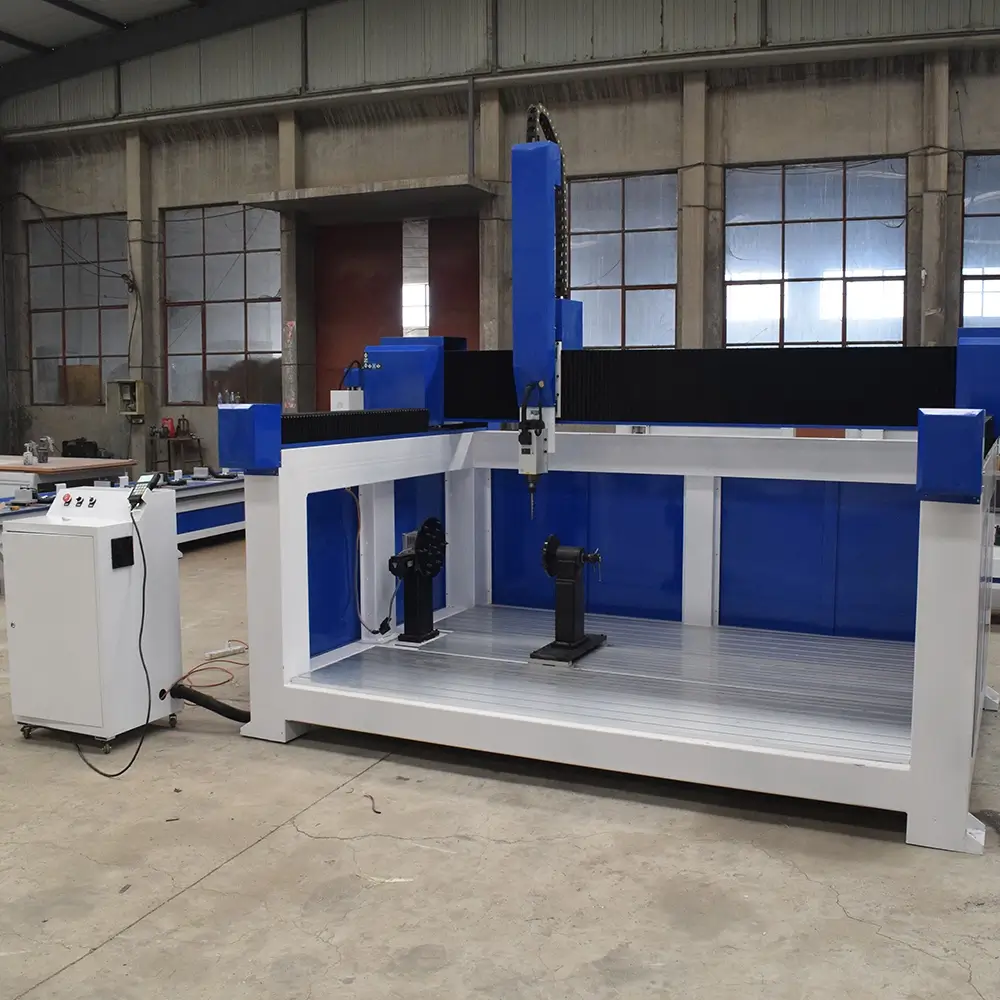High-Efficiency 4-Axis CNC Foam Cutter 1325 CNC Router 3 High-Efficiency 4-Axis CNC Foam Cutter 1325 CNC Router