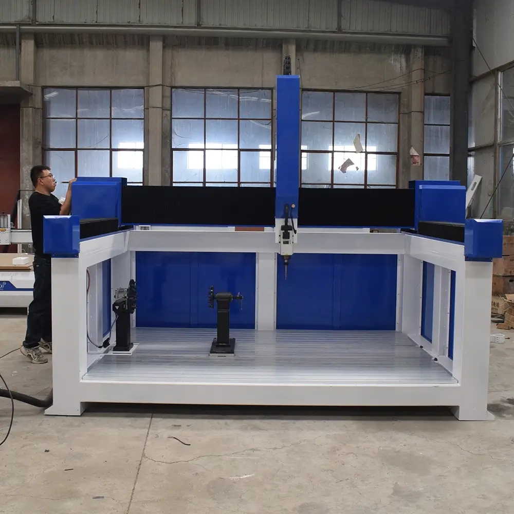 High-Efficiency 4-Axis CNC Foam Cutter 1325 CNC Router 5 High-Efficiency 4-Axis CNC Foam Cutter 1325 CNC Router