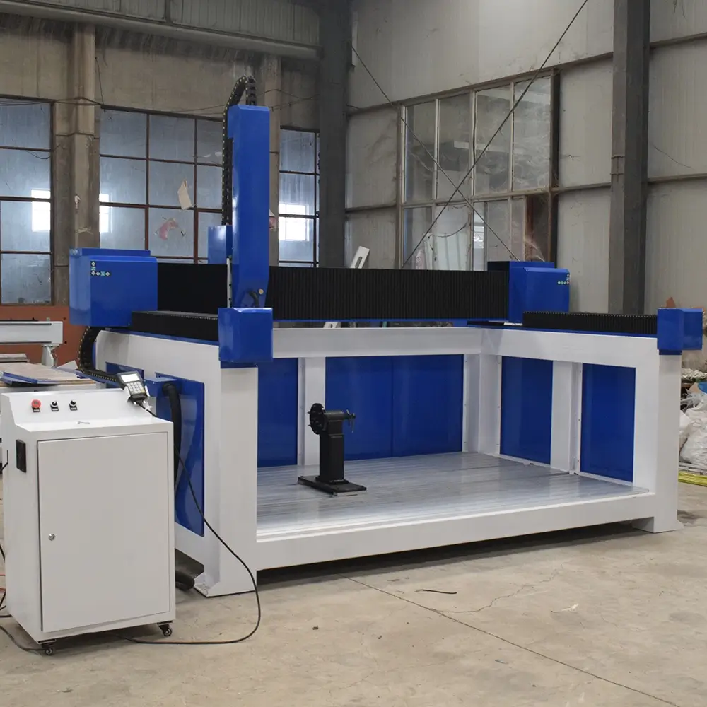 High-Efficiency 4-Axis CNC Foam Cutter 1325 CNC Router 7 High-Efficiency 4-Axis CNC Foam Cutter 1325 CNC Router