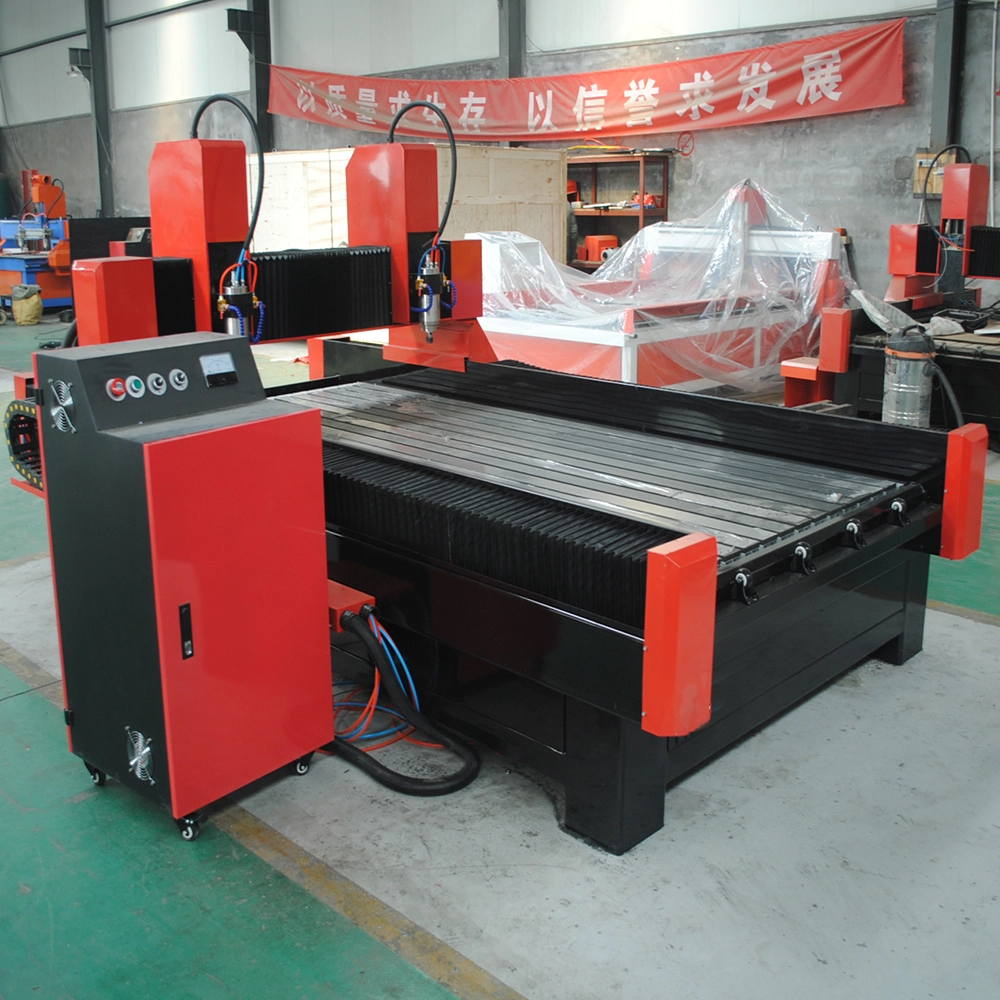 1330 Dual Head CNC Stone Router | 4x10 Stone Engraving Machine 3 1330 Dual Head CNC Stone Router | 4x10 Stone Engraving Machine