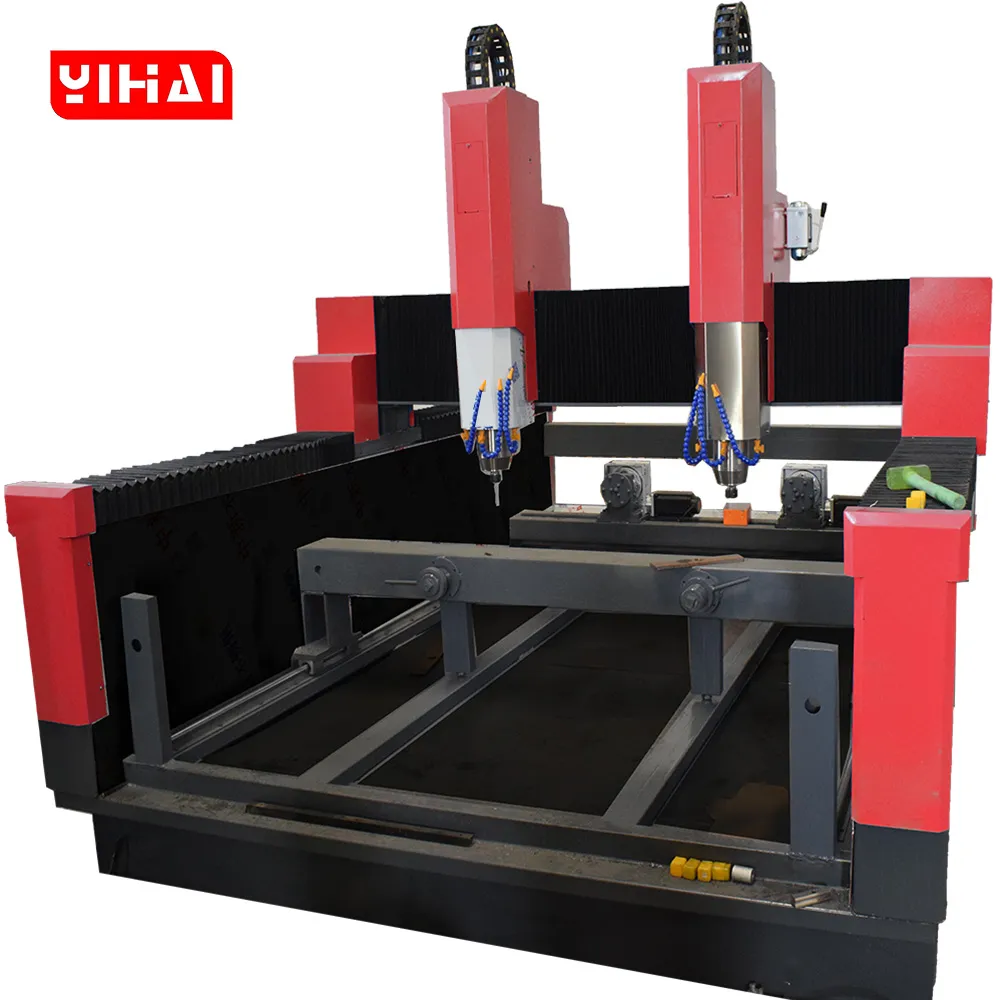1325 CNC Stone Router | Dual Spindle Stone Engraving Machine