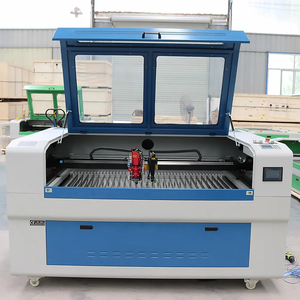 1390 Dual Head CO2 Laser Engraving Machine for Metal 3 1530 Hybrid CO2 Laser Engraving Machine for Metal & Non-metal