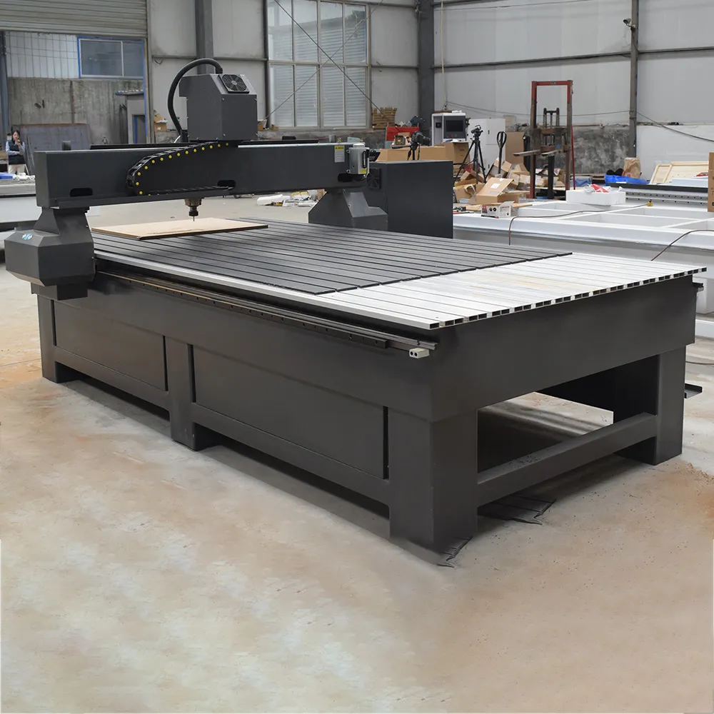 YH1325 CNC Router with Single Spindle for Thick Wood & Advertising 9 YH1325 Single-Spindle CNC Router (suitable for thick board processing and advertising production) – multi-angle views