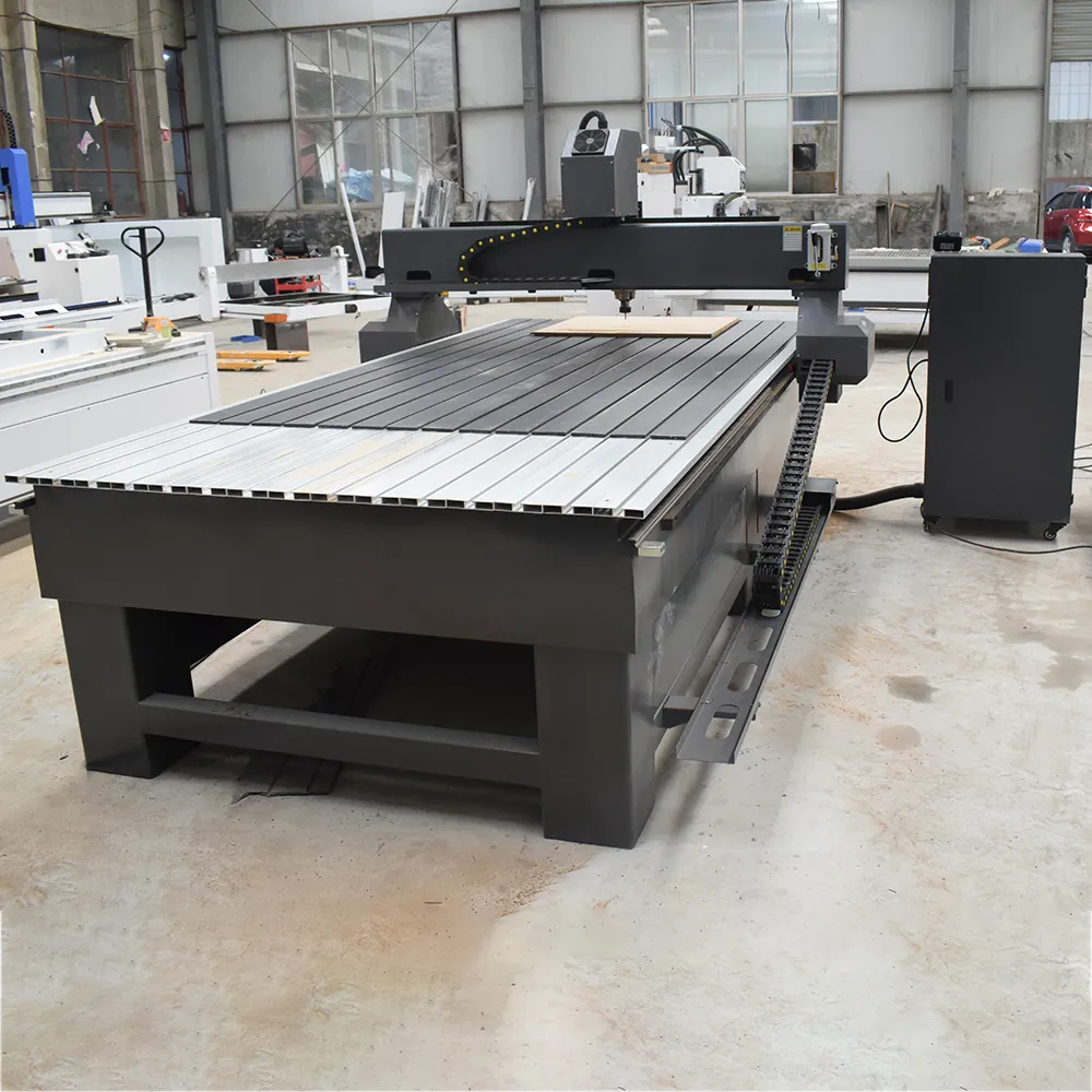 YH1325 CNC Router with Single Spindle for Thick Wood & Advertising 13 YH1325 Single-Spindle CNC Router (suitable for thick board processing and advertising production) – multi-angle views
