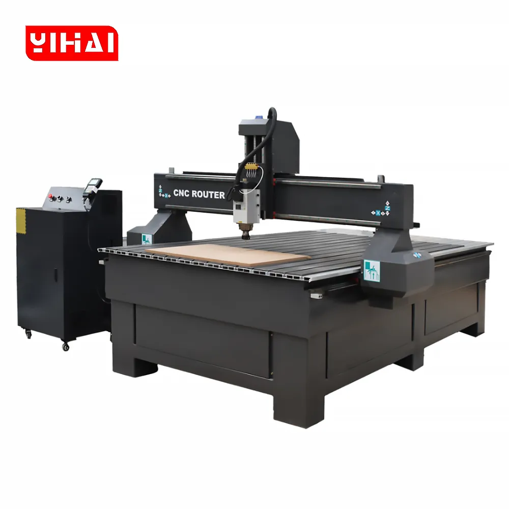 YH1325 CNC Router with Single Spindle for Thick Wood & Advertising 1 YH1325 CNC Router with Single Spindle for Thick Wood & Advertising