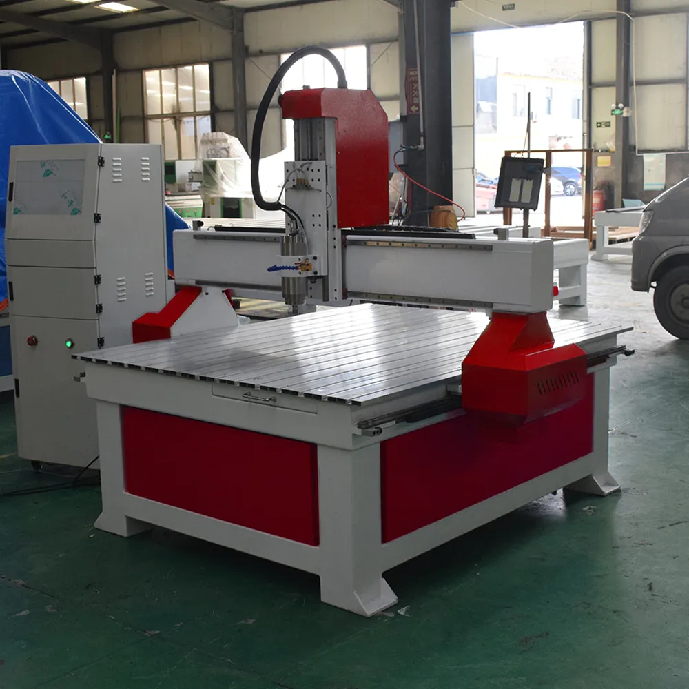 YH1325 4-Axis CNC Router with Concealed Pull-Out Rotary Axis 3 YH1325 4-Axis CNC Router (with concealed pull-out rotary axis): Comprehensive view