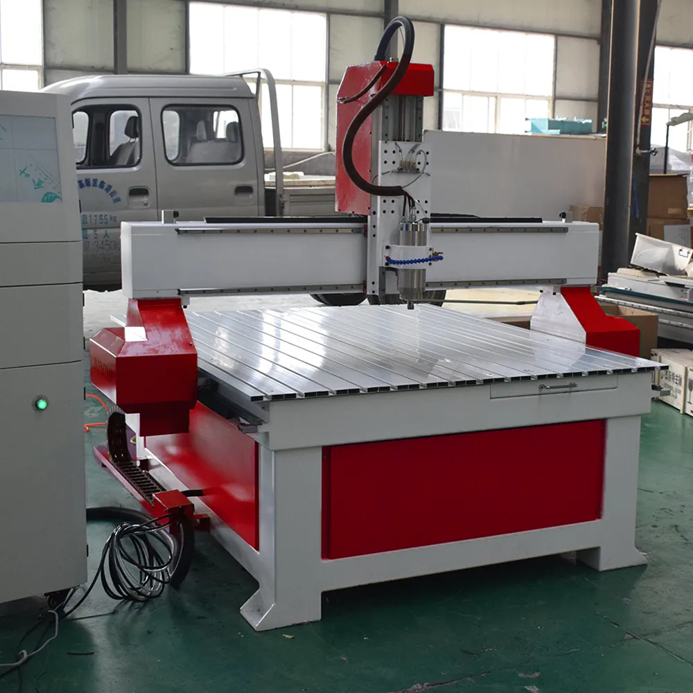 YH1325 4-Axis CNC Router with Concealed Pull-Out Rotary Axis 5 YH1325 4-Axis CNC Router (with concealed pull-out rotary axis): Comprehensive view