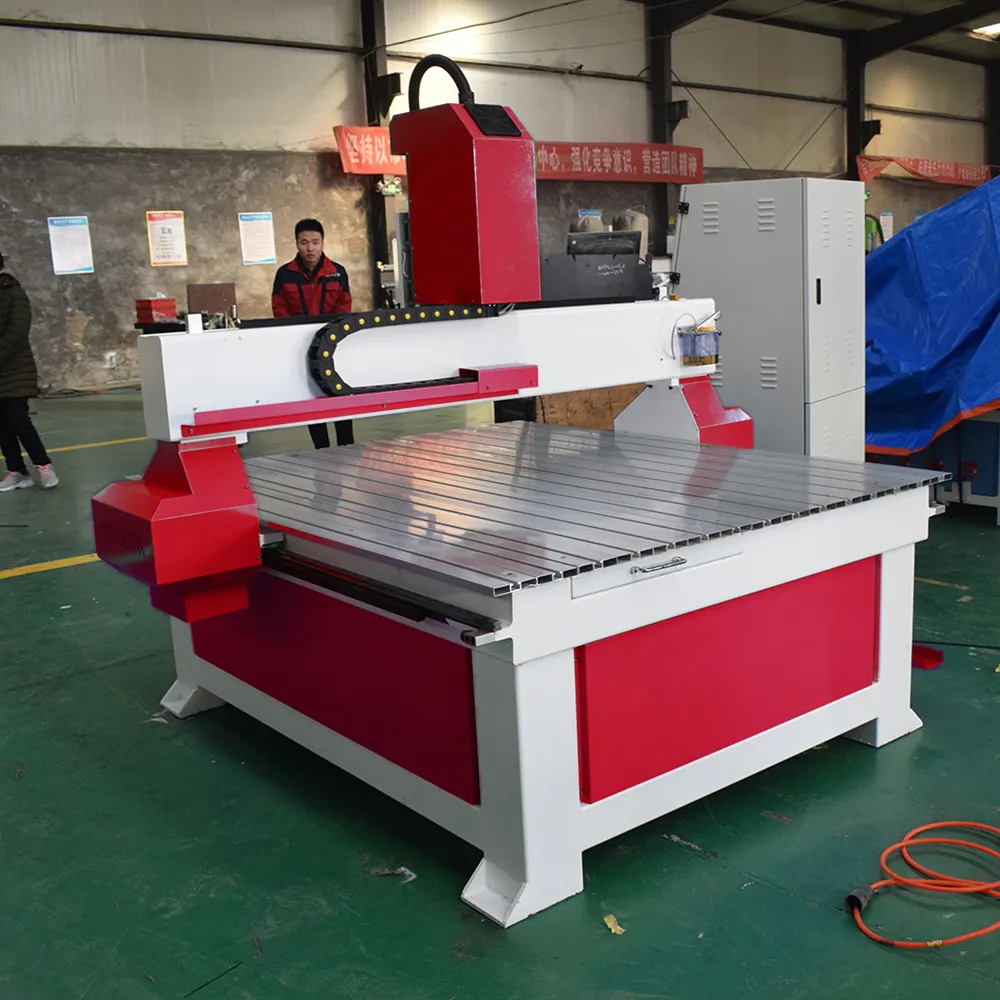 YH1325 4-Axis CNC Router with Concealed Pull-Out Rotary Axis 9 YH1325 4-Axis CNC Router (with concealed pull-out rotary axis): Comprehensive view