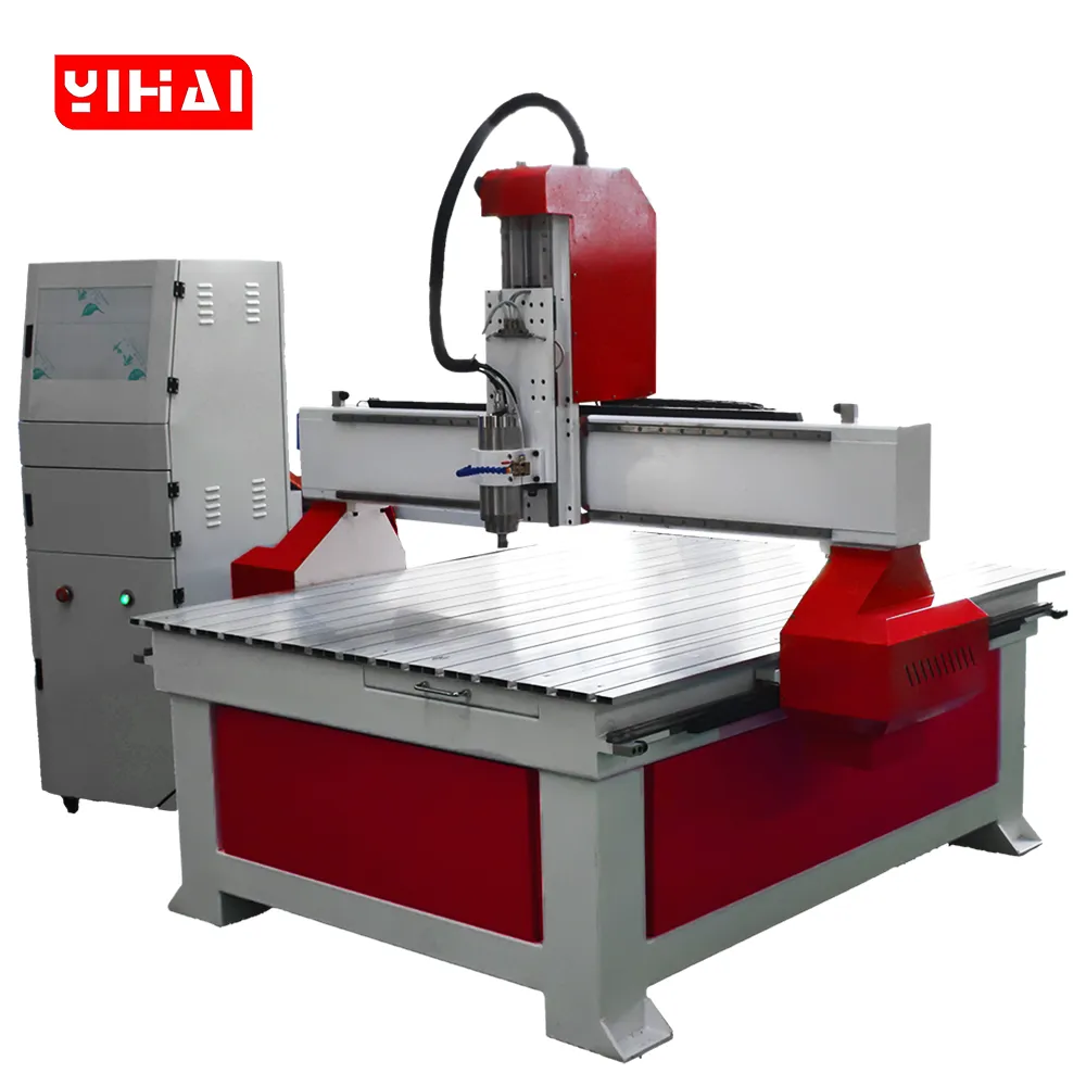 YH1325 4-Axis CNC Router with Concealed Pull-Out Rotary Axis